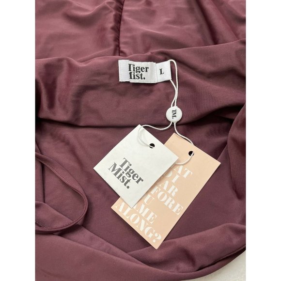 Tiger Mist Solange Dress Cutout Open Back Size Large - Picture 8 of 10